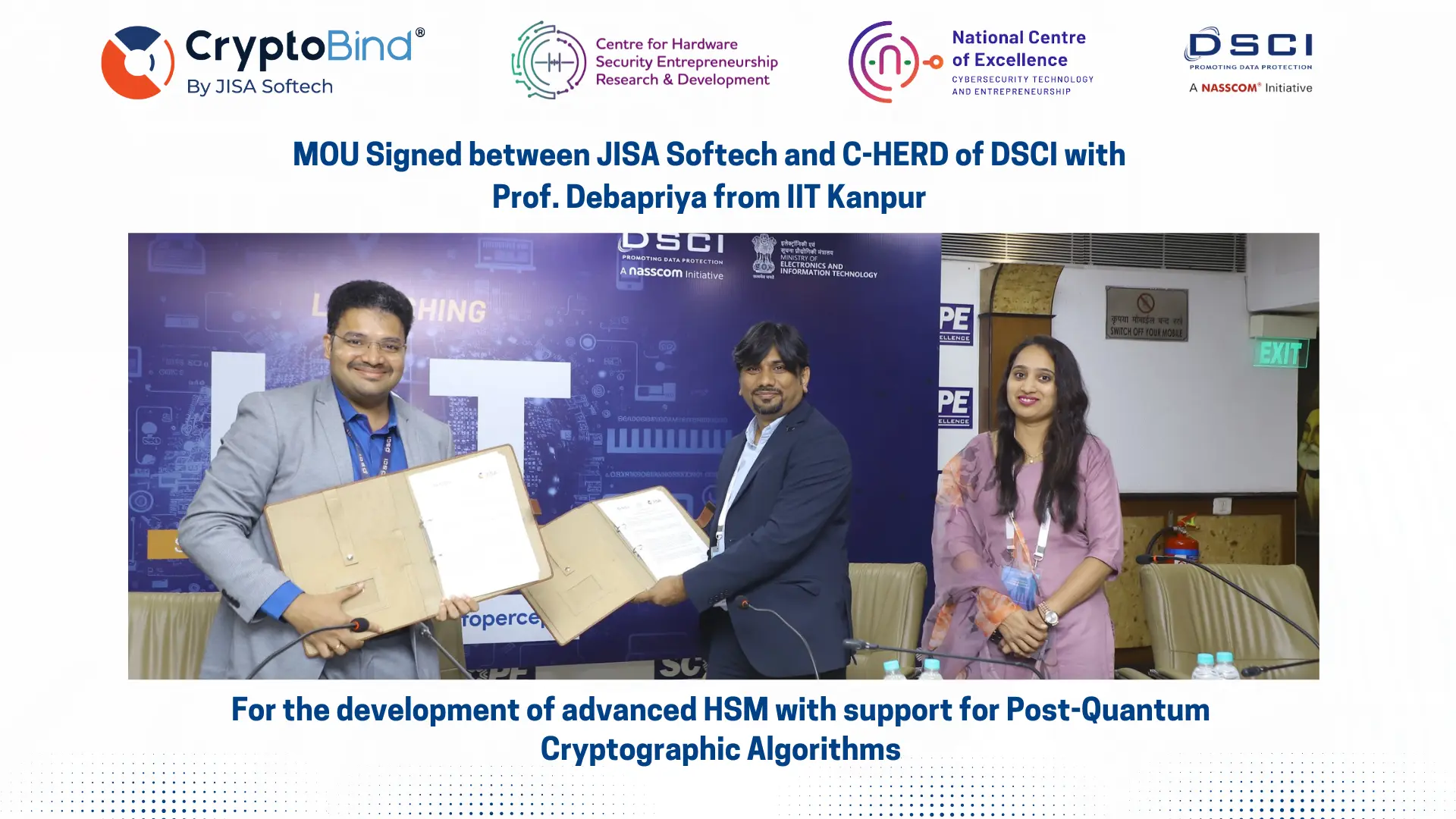 JISA Softech Secures MoU For Advanced Hardware Security Module Moving   JISA Softech And C HERD.webp